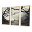 «Country Road Desolate Winter Landscape - campagne», ensemble de reproductions d'art mural-2115616599-2115616559