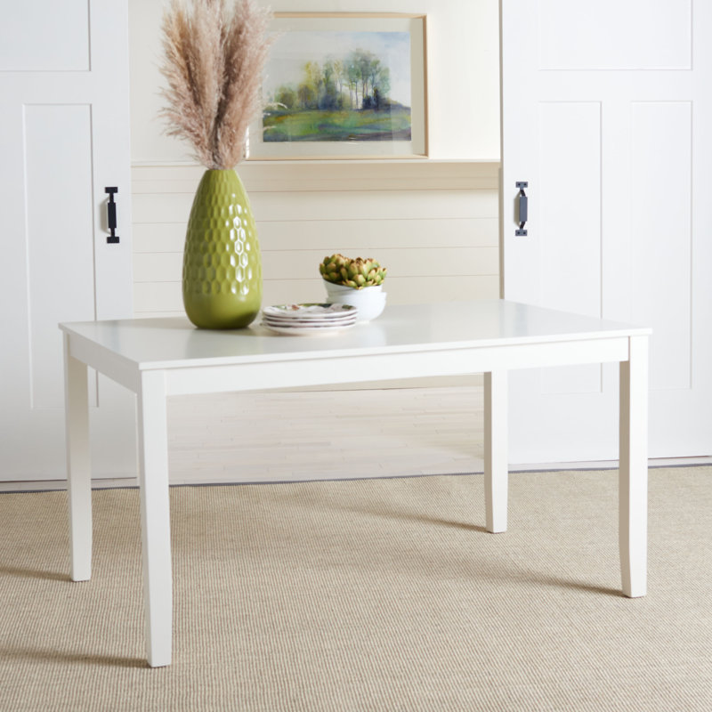 Bohuslavice Dining Table, Standard Height (30" Height), White
