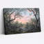 «Olive Trees» encadrant une toile rose-467023600