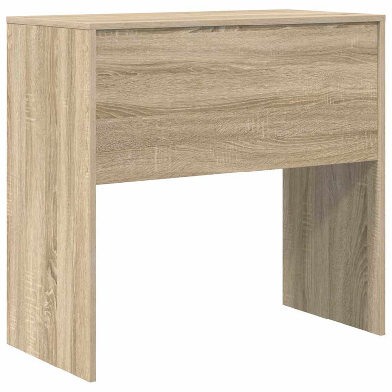 Desk 76 Cm Engineered Wood, 76 cm H x 80 cm W x 40 cm D, Somona Oak