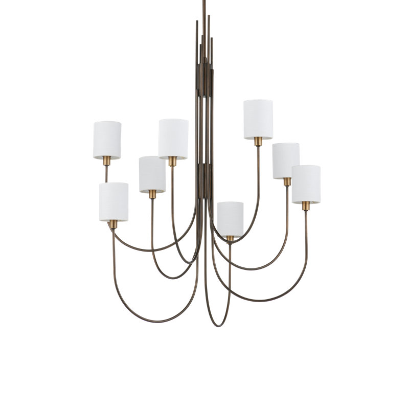 Archetype 8 - Light Dimmable Classic / Traditional Chandelier