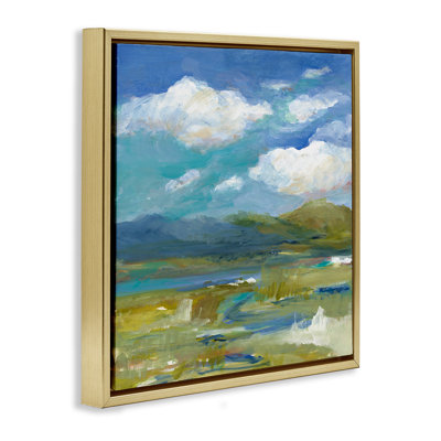 All Its Beauty Landscape Framed Floater Canvas Wall Art by Lanie Loreth
