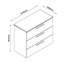 Meridia 91.6cm W 3 - Drawer Chest of Drawers