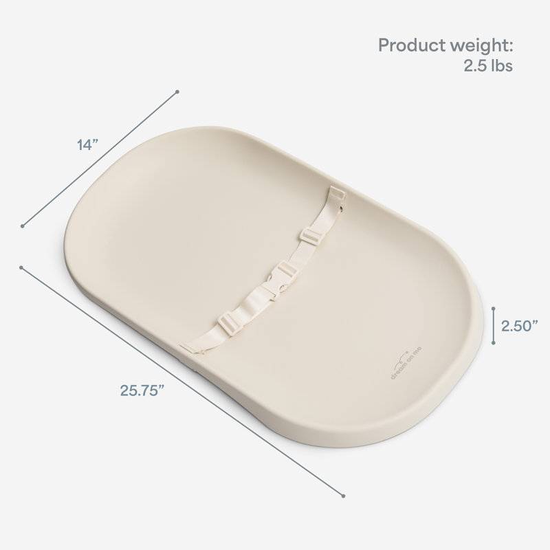 Dream On Me Lotti Love Changing Pad, Magnolia White