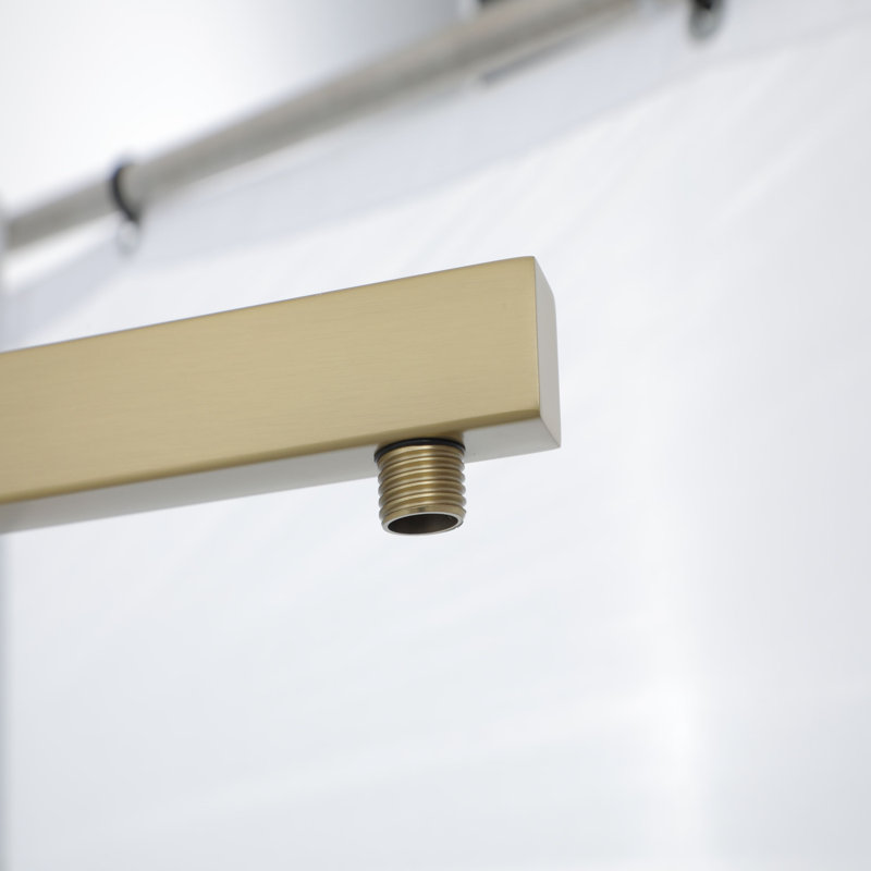 Bras de douche mural 16 "avec bride Topcraft