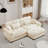 Over Size Modern Upholstered Sofa With Ottoman-868751841