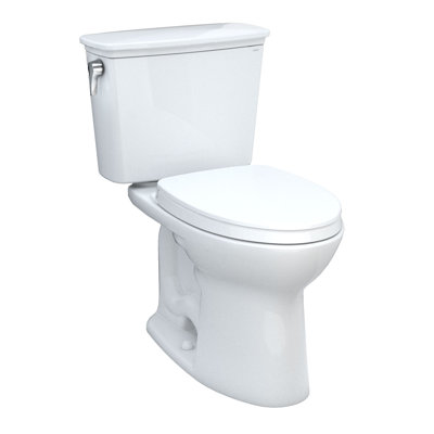 Drake® 1.28 GPF Water Efficient Elongated Two-Piece Toilet (Seat Included)