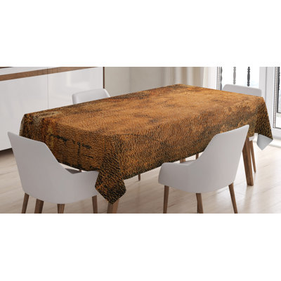 Aged Old Texture Print Tablecloth