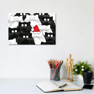 Secret Santa - Wall Art Print - Wrapped Canvas