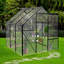 Base surélevée en polycarbonate pour serre-111176888-111176885