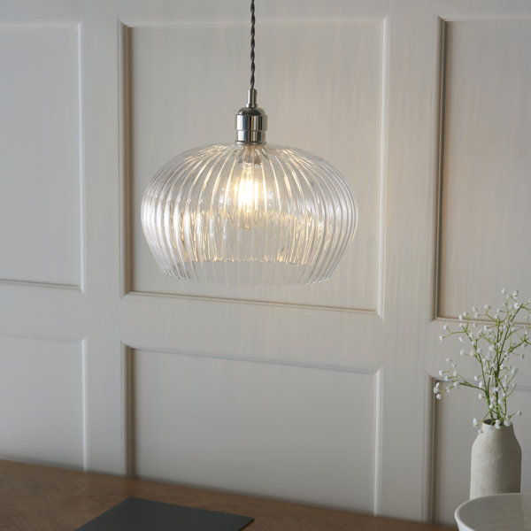 Canora Grey Ankrim 1 - Light Dome Pendant | Wayfair.co.uk