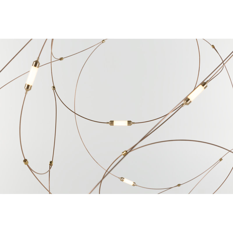 Flock Of Light LED Chandelier, Medium (11 Lights)