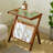 Gemmenne Glass Tray Top End Table-1130179529
