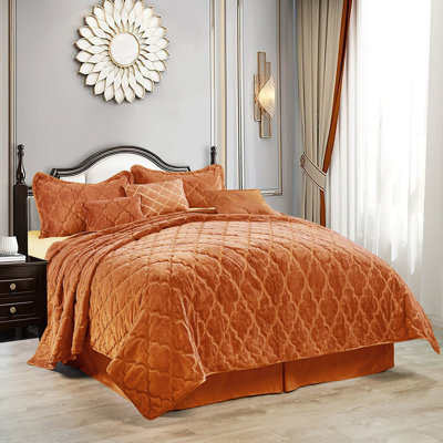 SERENTA Geometric Shapes Bedding with Pillow Shams and Pillowcases