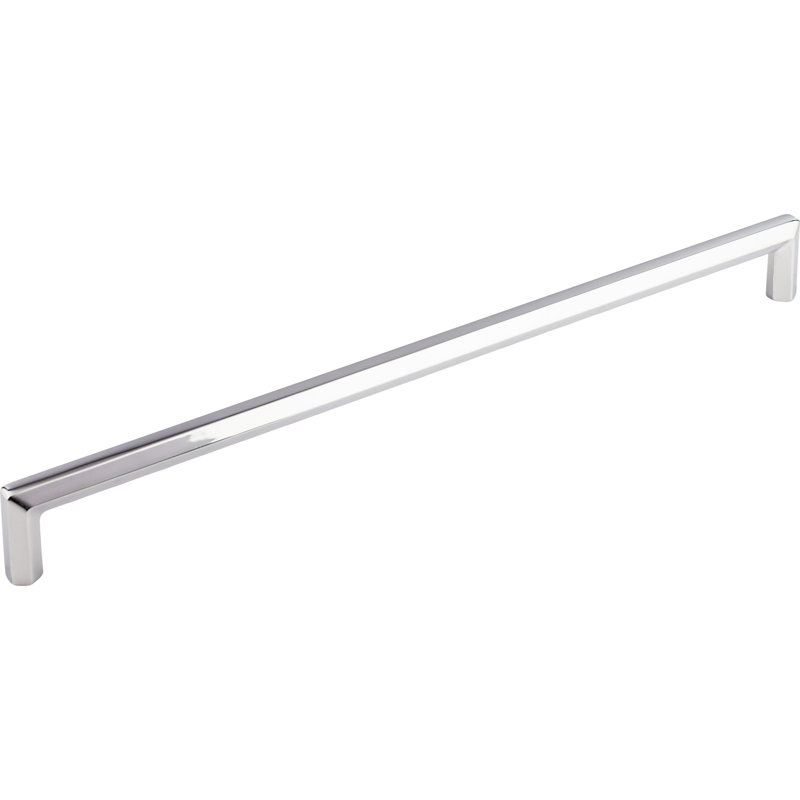 Lydia Bar pull, Polished Chrome, 12" Center to Center