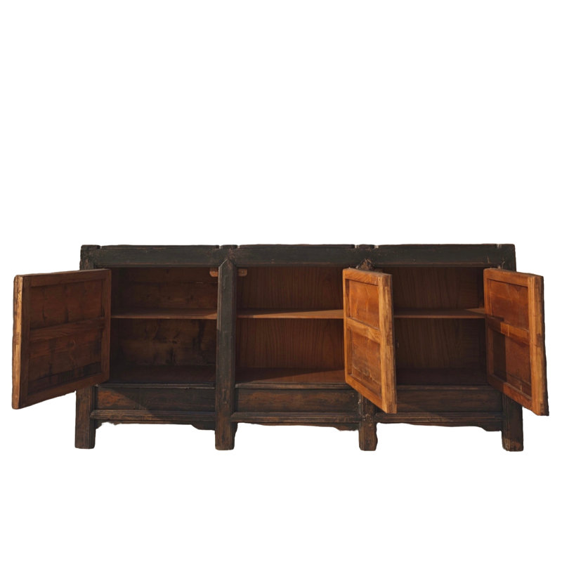 Buffet noir 3 portes