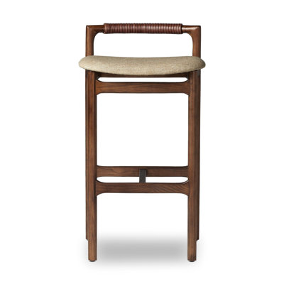 Solene Leather Stool