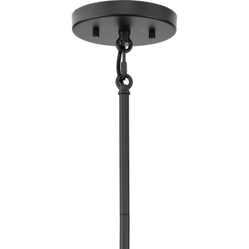 Rivera 1 - Light Matte Black Square/Rectangle Pendant