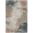 Abstract Gray/Blue/Ivory Area Rug-1792101795