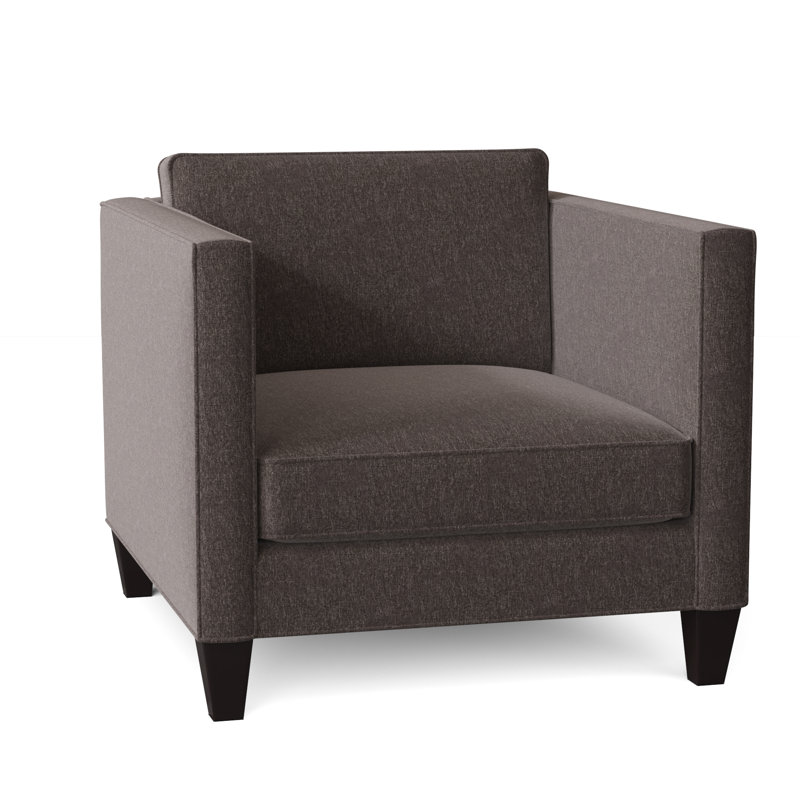 Fauteuil de 37 po de large Pudalov, Gris anthracite Crafty