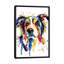 « border collie », impression sur toile-29435177-73437364-73437365