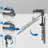Mount-It Black Tilt Ceiling Mount Holds up to 44lbs