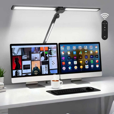 Lampe de bureau à DEL avec pince Sunway