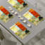 Napperon abstrait en polyester