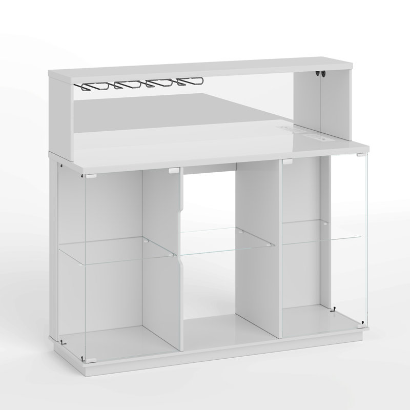 45 cm Bar Cabinet Bar Cabinet, White