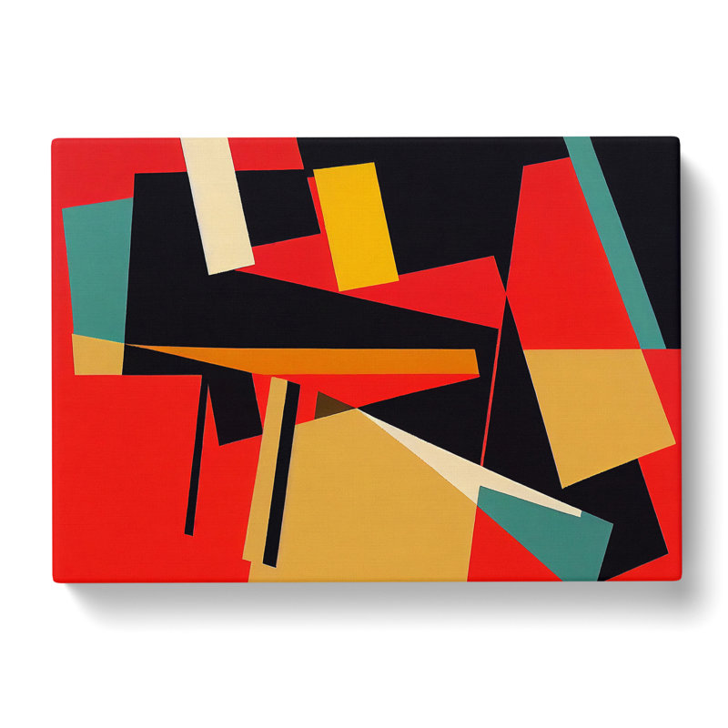 Suprematism Modern Art Vol.2 Abstract - Wrapped Canvas, 35cm H x 50cm W x 3cm D