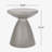 Sayle Stone/Concrete Side Table-671095513