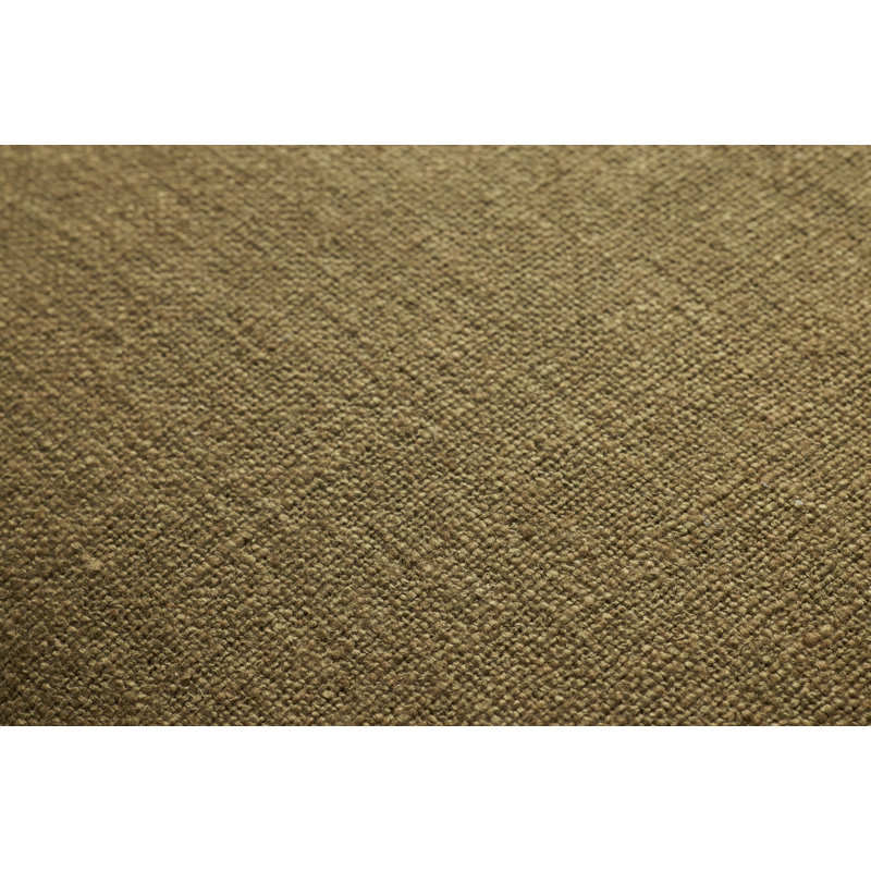 Coussin décoratif Jeremiah Brent x Loloi Hudson, Vert / noir, Carré H 20 po x l 20 po, Housse seulement
