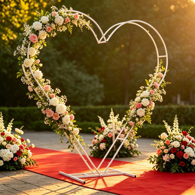6.79*6.89 Ft Iron Backdrops & Signs