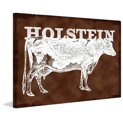Cows Holstein - Wrapped Canvas Print