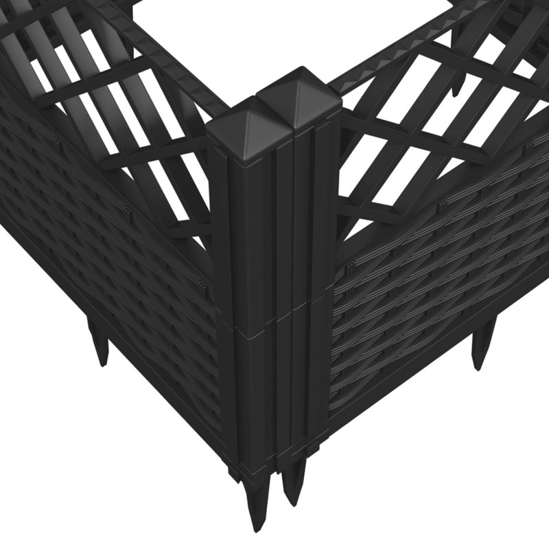 Ruthven Planter Box, Black