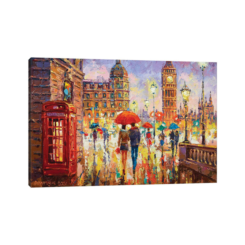 London IV by Andrej Ostapchuk - Print on Canvas, Wrapped Canvas, 101.6 cm H x 66.04 cm W x 1.91 cm D