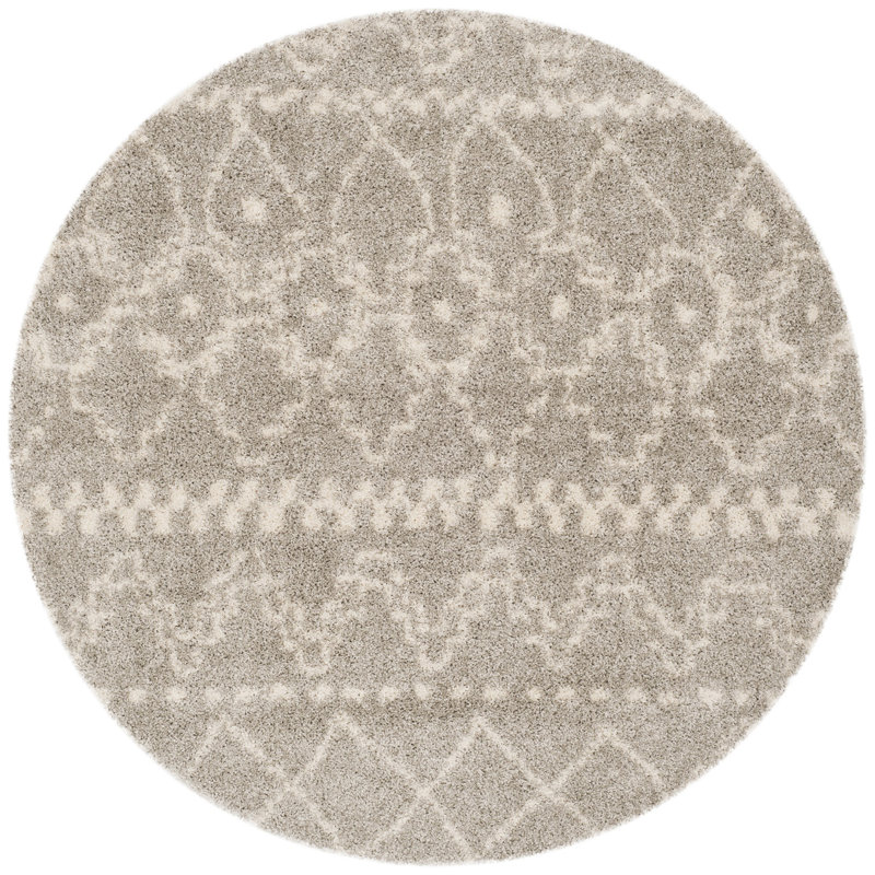 Develin Performance Geometric Rug, Round 6'7"