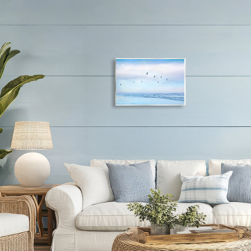 Plaque murale Echoes Of The Shore, design par Karin Connolly, H 10 po x l 15 po