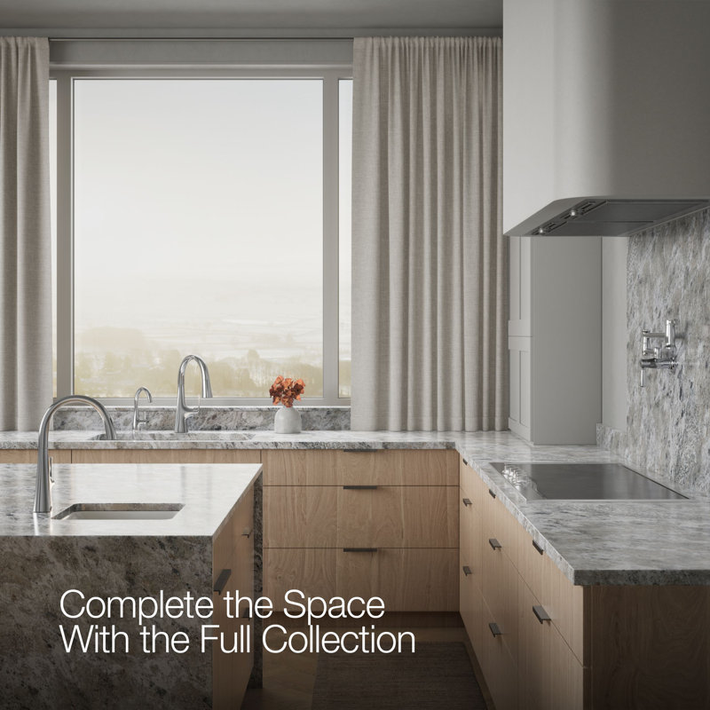 Transitional Beverage Faucet, Polished Chrome