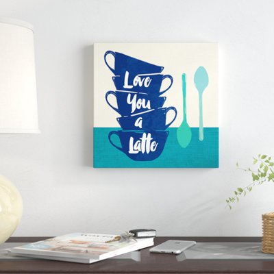Linen Coffee III Light by Sue Schlabach - No Frame Painting on Canvas