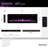 60 inches Electric Fireplace Recessed and Wall Mounted, Fireplace Heater and Linear Fireplace, with Timer, Remote Control, Adjustable Flame Colour, 750w/1500w, Black