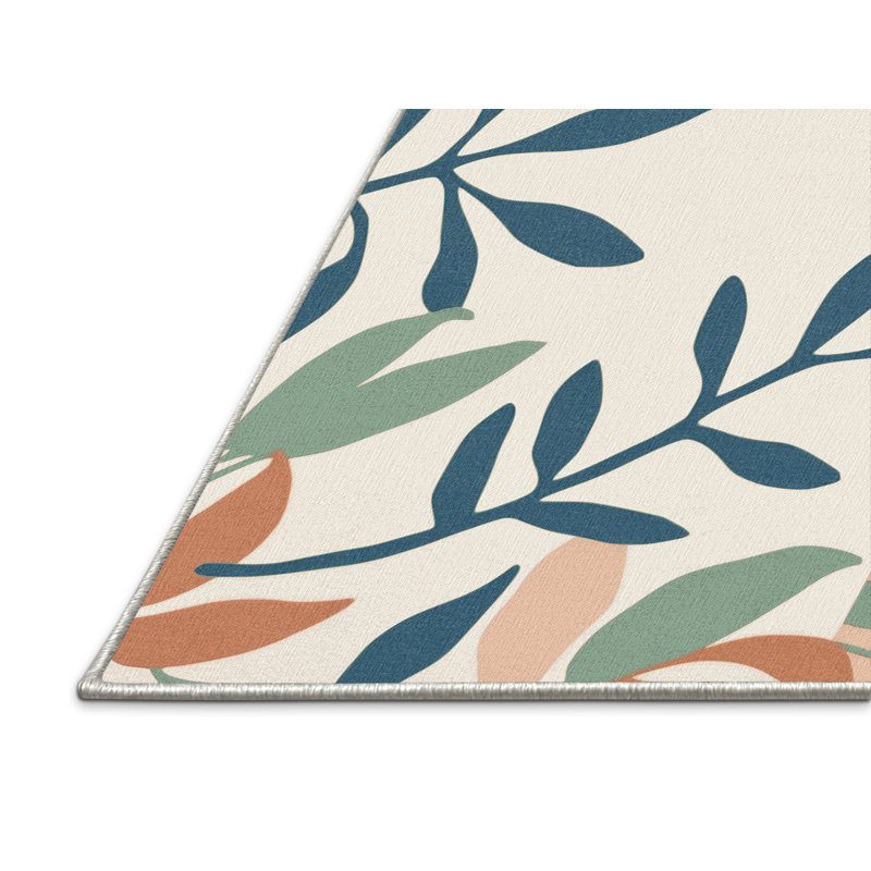 Tapis de fougères givrées, Carré 3 pi