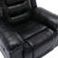 Fauteuil inclinable manuel 3 places avec 2 porte-gobelets intégrés pour le salon et la chambre à coucher-798418042