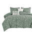 Ensemble d'édredon en jacquard de luxe 5 pièces Kaelyn-134348948