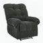 Fauteuil inclinable manuel surchargé - gris foncé-1470350948