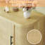 Buffet 47,2 "en rotin avec tablette réglable