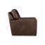 Fauteuil pivotant en cuir Yosef-102238336
