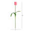 25in. Artificial Tulip Flower Stems, Set of 3-1576662737