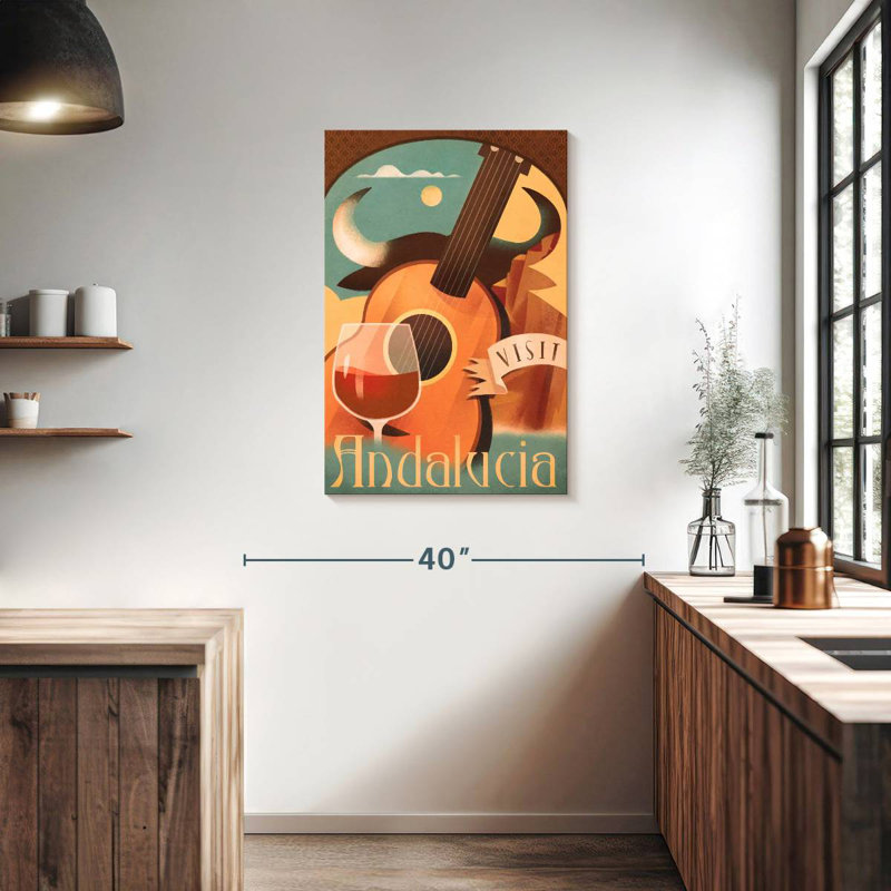 Aime Andalucia Spain, 36" H x 24" W