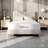 NapQueen 10 Inch Twin XL Memory Foam Mattress with Charcoal Infusion, Medium Firm Support for Stomach Sleepers, White-1004245320-1003156596